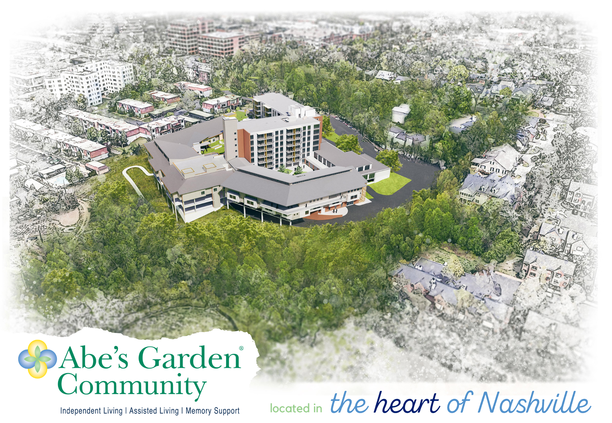 Abe's Garden Community Capital Campaign Birds Eye View